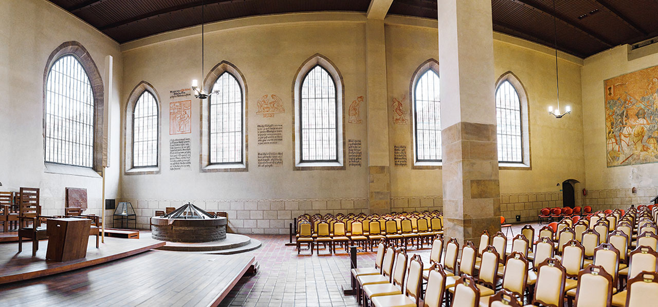 Roof trusses of the Bethlehem Chapel in Prague protected by Bochemit Opti F