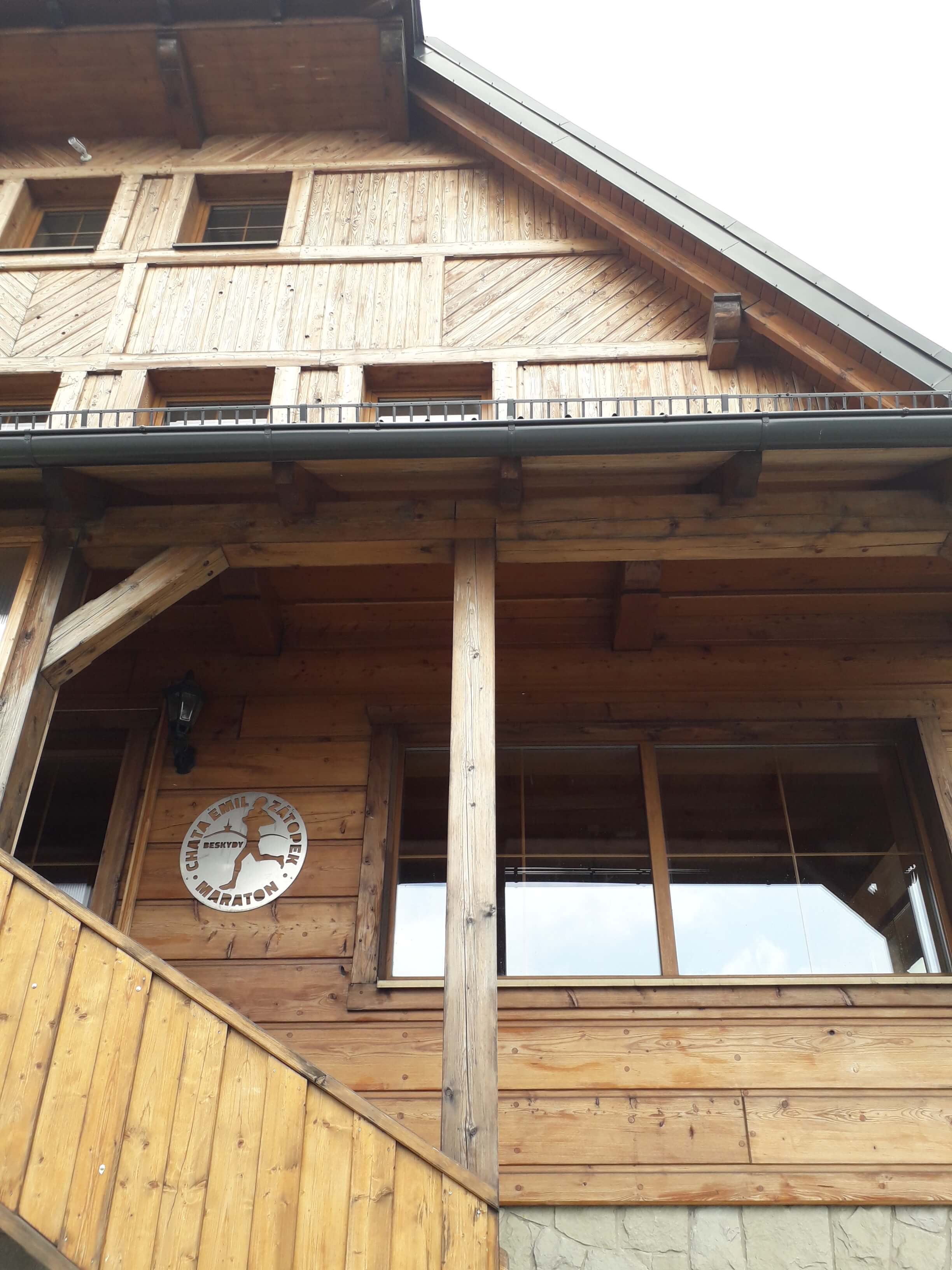 Emil-Zátopek-Hütte auf dem höchsten Gipfel der Beskiden