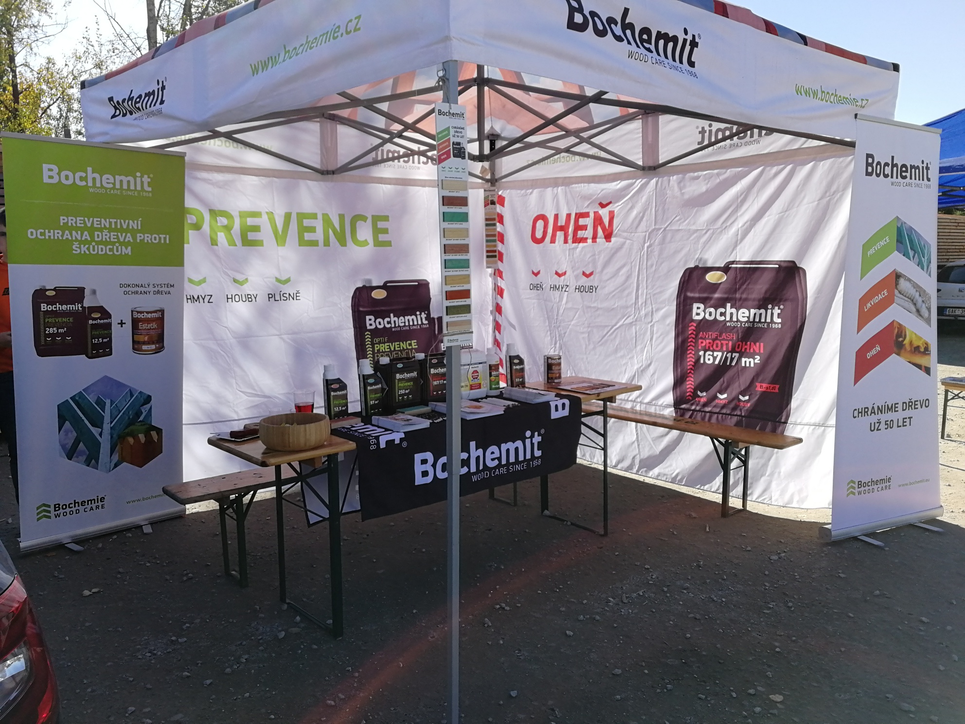 Bochemit at the Timber Construction and Roofing Festival 2019
