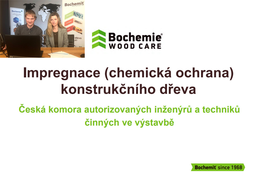 Webinář Impregnace konstrukčního dřeva