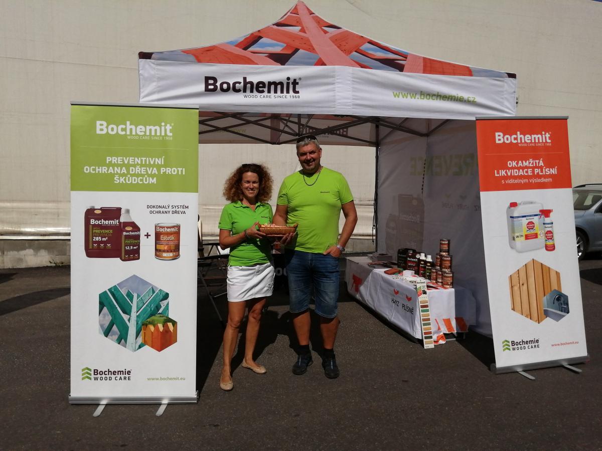 Bochemit na Festivale drevostavieb a striech