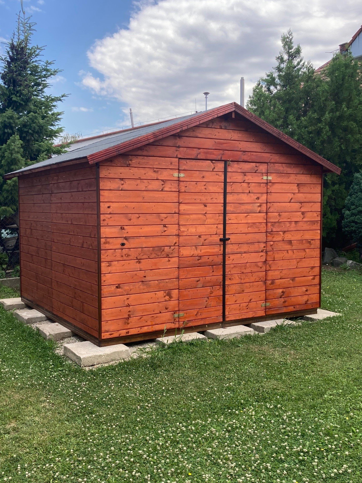 A garden shed in Bratislava